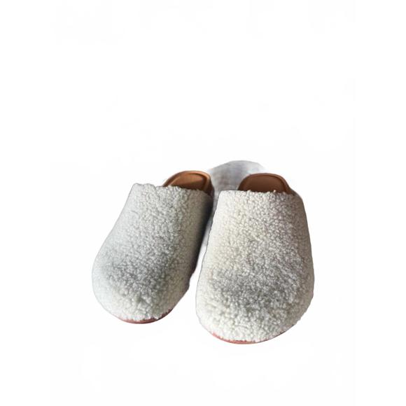 NEW WAL & PAI women's ogden shearling clogs in slide